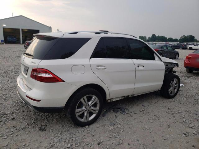 4JGDA5HB2FA442925 - 2015 MERCEDES-BENZ ML 350 4MATIC WHITE photo 3