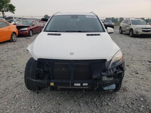 4JGDA5HB2FA442925 - 2015 MERCEDES-BENZ ML 350 4MATIC WHITE photo 5