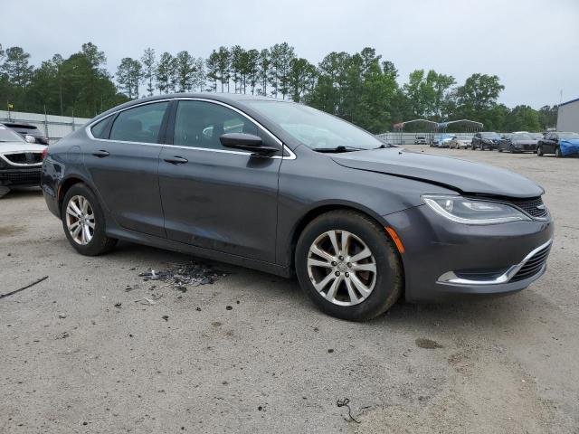 1C3CCCAB0FN704429 - 2015 CHRYSLER 200 LIMITED GRAY photo 4