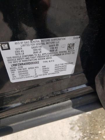 LRBFZNR46MD083062 - 2021 BUICK ENVISION ESSENCE Սև լուսանկար 13