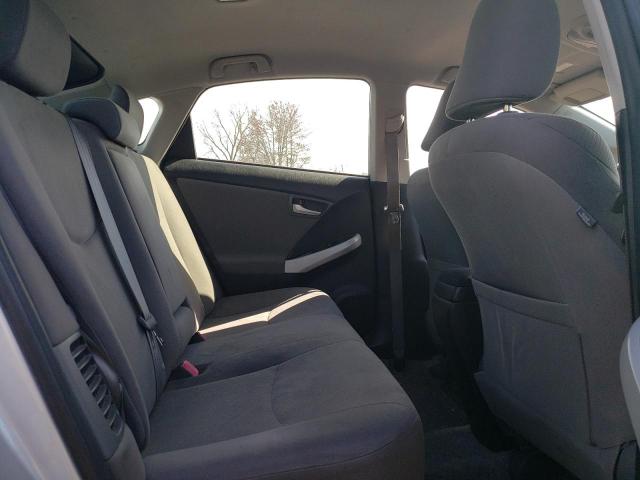 JTDKN3DP6D3038646 - 2013 TOYOTA PRIUS PLUG ვერცხლისფერი ფოტო 10