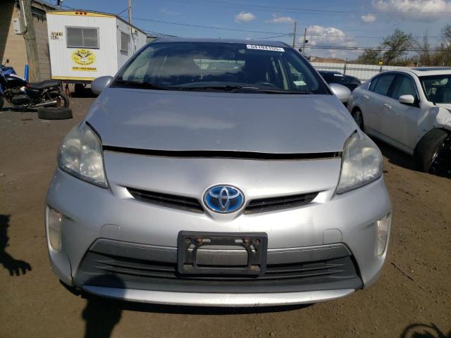 JTDKN3DP6D3038646 - 2013 TOYOTA PRIUS PLUG ვერცხლისფერი ფოტო 5