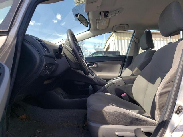 JTDKN3DP6D3038646 - 2013 TOYOTA PRIUS PLUG ვერცხლისფერი ფოტო 7