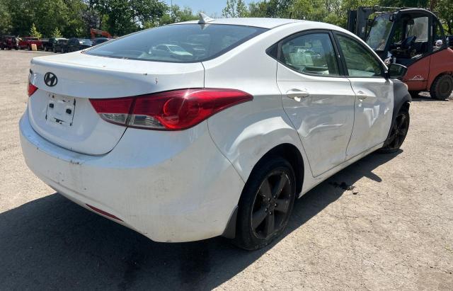 5NPDH4AE6CH149158 - 2012 HYUNDAI ELANTRA GLS WHITE photo 4