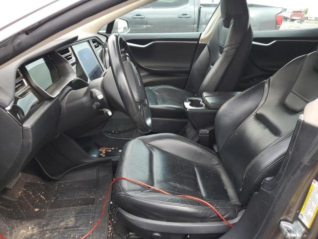 5YJSA1E20FF117464 - 2015 TESLA MODEL S BROWN photo 7