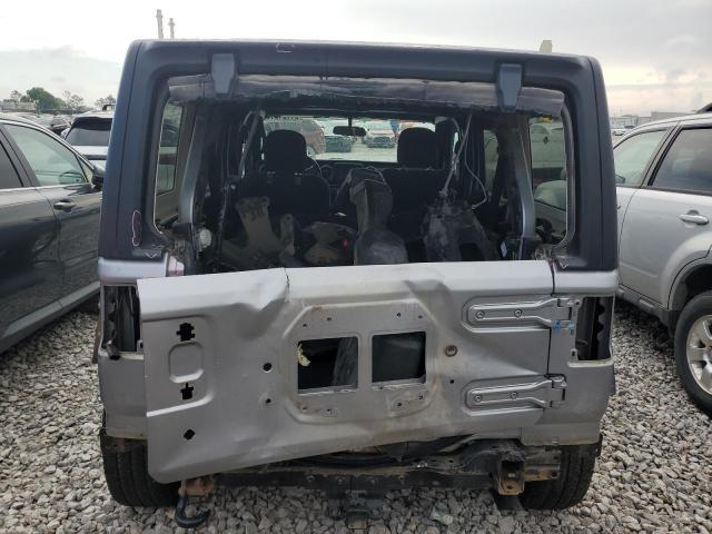 1C4HJXDN4LW136924 - 2020 JEEP WRANGLER U SPORT SILVER photo 6
