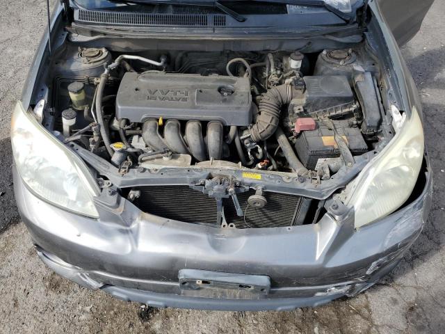 2T1KR32E45C418096 - 2005 TOYOTA COROLLA MA XR GRAY photo 11