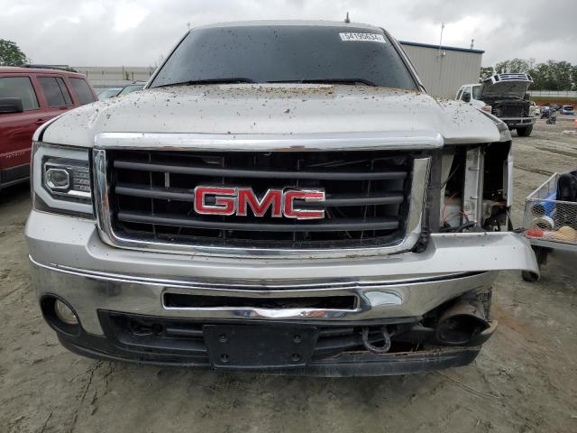 3GTRKWE31AG289281 - 2010 GMC SIERRA K1500 SLT SILVER photo 5