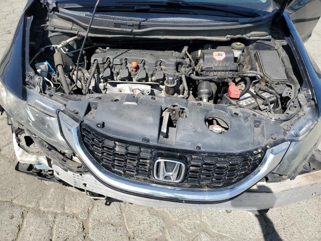 19XFB2F96EE012416 - 2014 HONDA CIVIC EXL BLACK photo 11