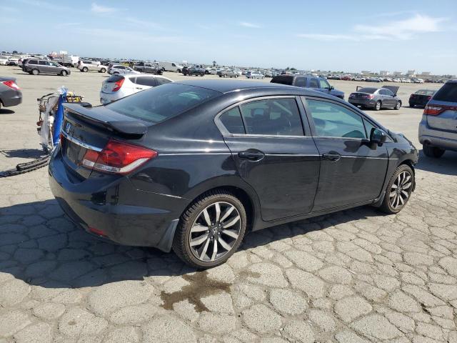 19XFB2F96EE012416 - 2014 HONDA CIVIC EXL BLACK photo 3