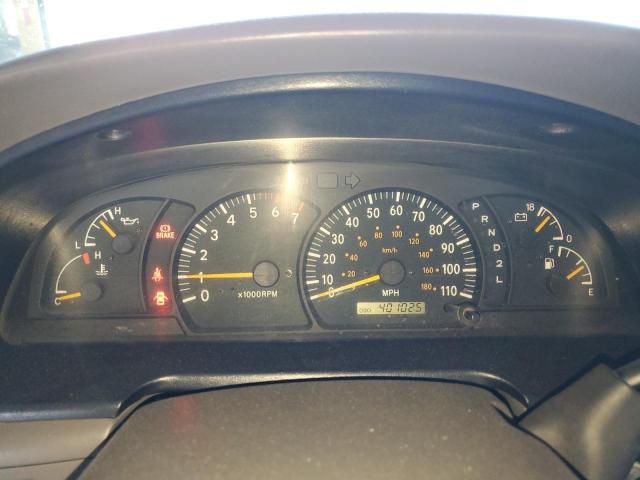 5TBRT3418YS041772 - 2000 TOYOTA TUNDRA ACCESS CAB შავი ფოტო 9