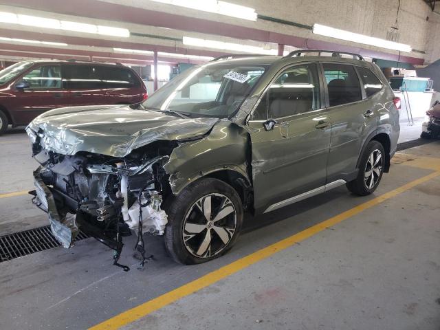 JF2SKAXC2MH535400 - 2021 SUBARU FORESTER TOURING მწვანე ფოტო 1