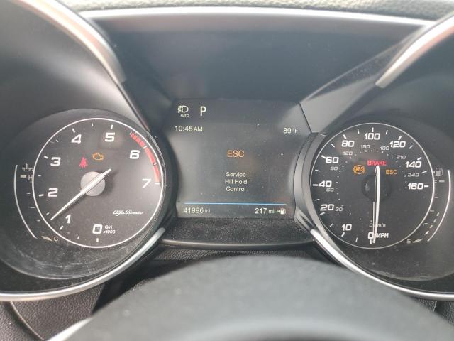 ZARFAEDN3H7550764 - 2017 ALFA ROMEO GIULIA Q4 银色 照片 9