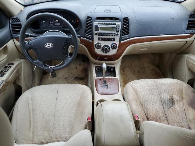 5NMSG13D27H055214 - 2007 HYUNDAI SANTA FE GLS BEIGE photo 8