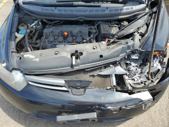 2HGFG12818H552355 - 2008 HONDA CIVIC EX BLACK photo 11