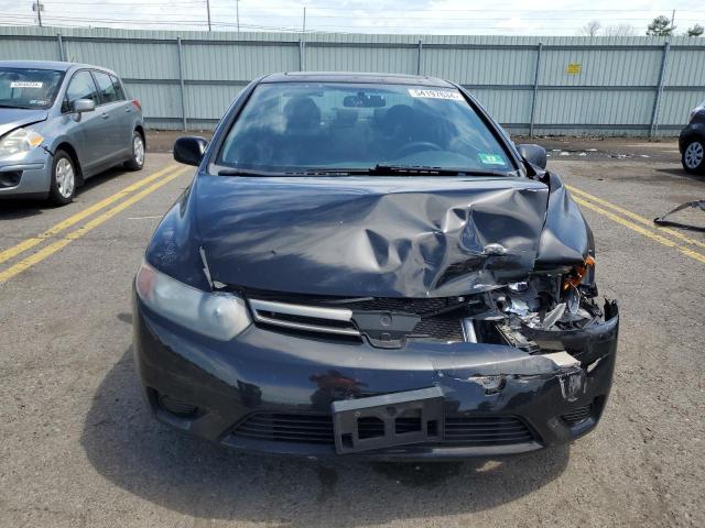 2HGFG12818H552355 - 2008 HONDA CIVIC EX BLACK photo 5