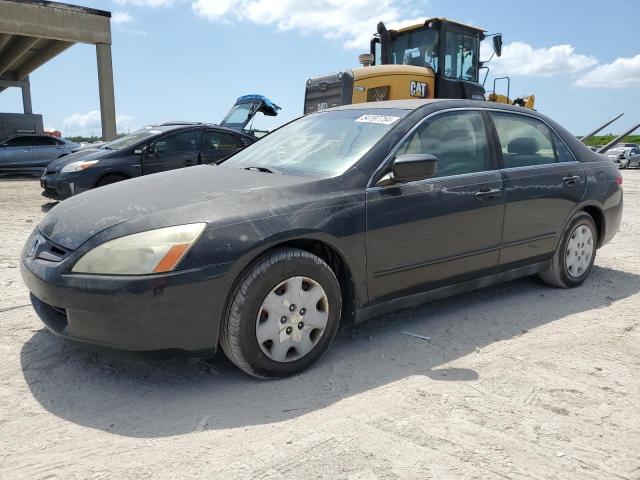 1HGCM56363A121373 - 2003 HONDA ACCORD LX BLACK photo 1