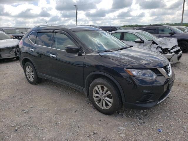 KNMAT2MV5GP623323 - 2016 NISSAN ROGUE S BLACK photo 4