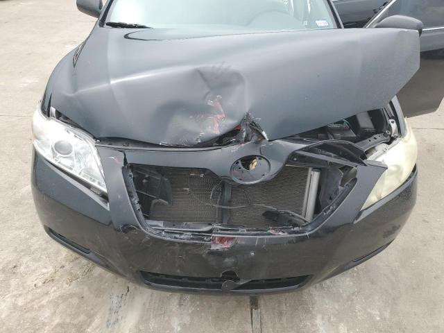 4T1BE46K07U090758 - 2007 TOYOTA CAMRY CE BLACK photo 11