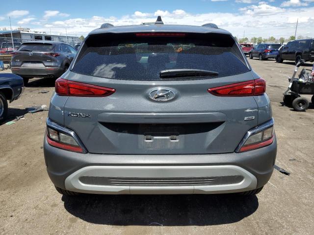 KM8K6CAB8PU008628 - 2023 HYUNDAI KONA SEL GRAY photo 6