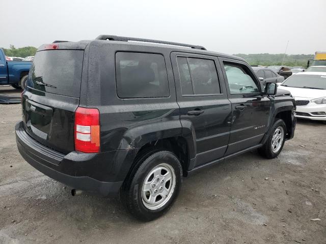 1C4NJRBB5ED778932 - 2014 JEEP PATRIOT SPORT BLACK photo 3