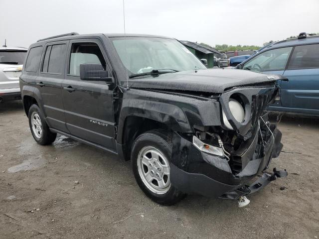1C4NJRBB5ED778932 - 2014 JEEP PATRIOT SPORT BLACK photo 4