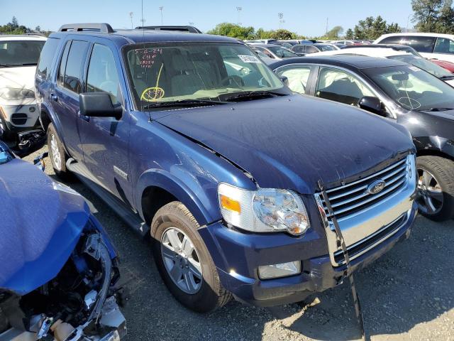 1FMEU73E28UB29240 - 2008 FORD EXPLORER XLT BLUE photo 4