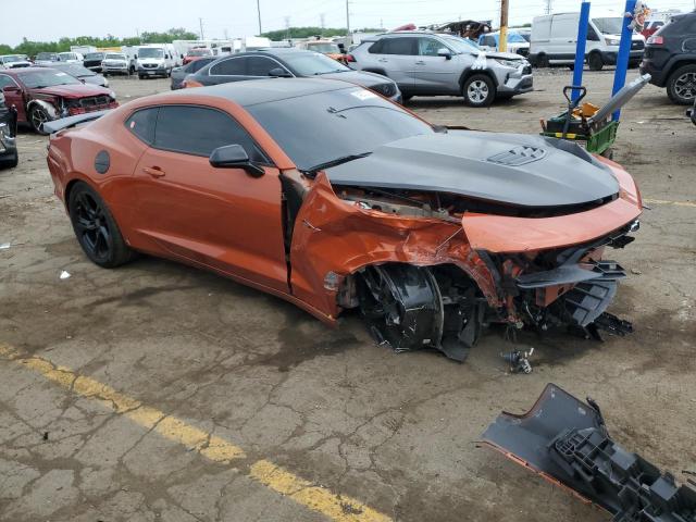 1G1FF1R74N0105820 - 2022 CHEVROLET CAMARO LT1 ORANGE photo 4