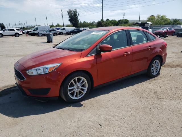 1FADP3F23JL256288 - 2018 FORD FOCUS SE RED photo 1