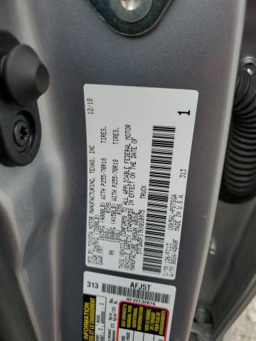 5TFDW5F17KX810975 - 2019 TOYOTA TUNDRA CREWMAX SR5 SILVER photo 12