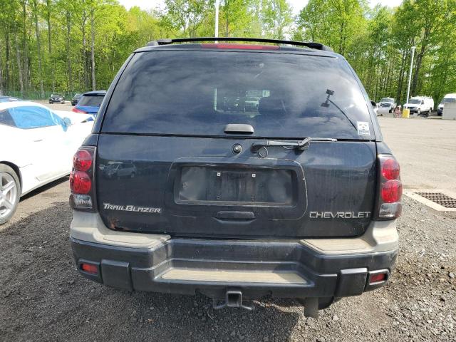 1GNDT13S032147897 - 2003 CHEVROLET TRAILBLAZE BLACK photo 6