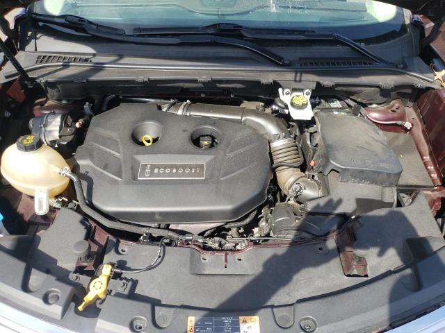 5LMCJ2D93HUL32378 - 2017 LINCOLN MKC SELECT Շագանակագույն լուսանկար 11