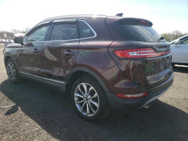 5LMCJ2D93HUL32378 - 2017 LINCOLN MKC SELECT Շագանակագույն լուսանկար 2