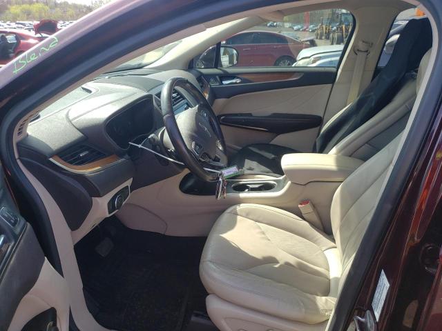 5LMCJ2D93HUL32378 - 2017 LINCOLN MKC SELECT Շագանակագույն լուսանկար 7