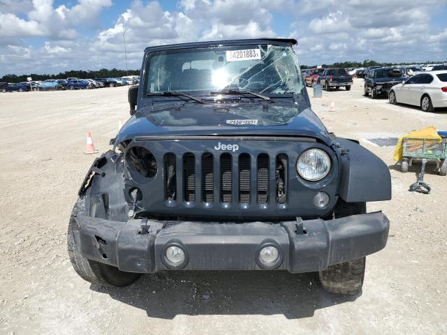 1C4AJWAG1HL702984 - 2017 JEEP WRANGLER SPORT GRAY photo 5