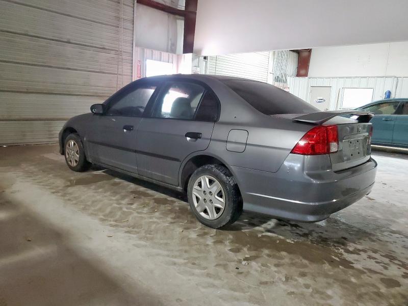1HGES16375L026092 - 2005 HONDA CIVIC DX VP Արծաթագույն լուսանկար 2