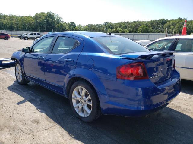 1C3CDZBG1DN562681 - 2013 DODGE AVENGER R/T BLUE photo 2