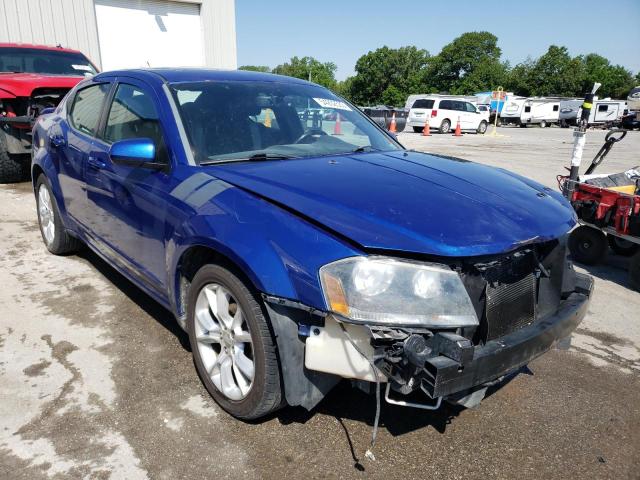 1C3CDZBG1DN562681 - 2013 DODGE AVENGER R/T BLUE photo 4