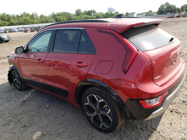 KNDCR3LE8P5035538 - 2023 KIA NIRO EX RED photo 2