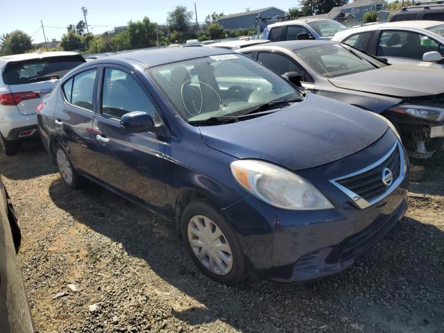 3N1CN7APXCL888558 - 2012 NISSAN VERSA S BLUE photo 4