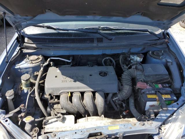 2T1KR32E08C707593 - 2008 TOYOTA COROLLA MA XR BLUE photo 11