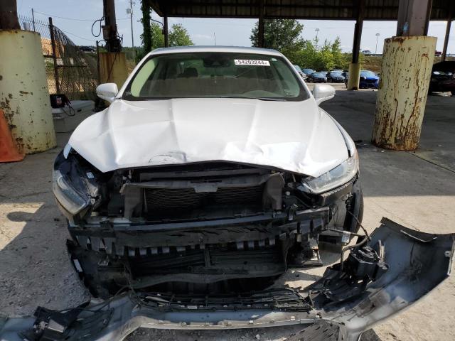 3FA6P0LU0GR318625 - 2016 FORD FUSION SE HYBRID WHITE photo 5