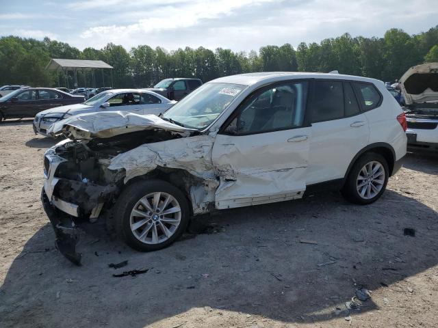 5UXWX9C53D0A11809 - 2013 BMW X3 XDRIVE28I WHITE photo 1