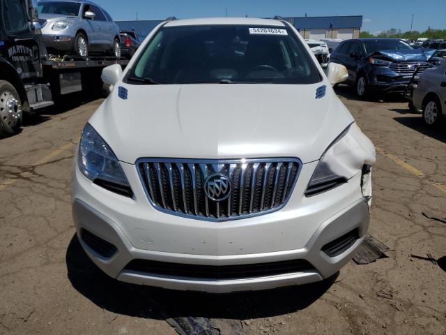 KL4CJASB3FB216267 - 2015 BUICK ENCORE WHITE photo 5