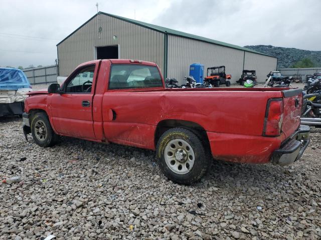 1GCEC14X67Z182447 - 2007 CHEVROLET SILVERADO C1500 CLASSIC Qırmızı foto 2