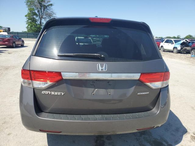 5FNRL5H34GB108112 - 2016 HONDA ODYSSEY SE GRAY photo 6