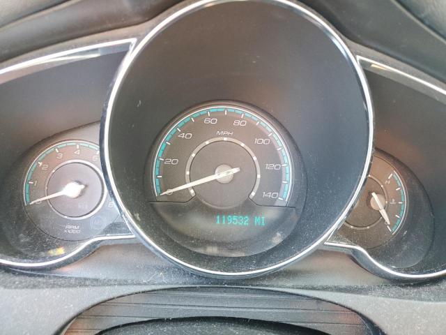 1G1ZH57B984253562 - 2008 CHEVROLET MALIBU 1LT SILVER photo 9