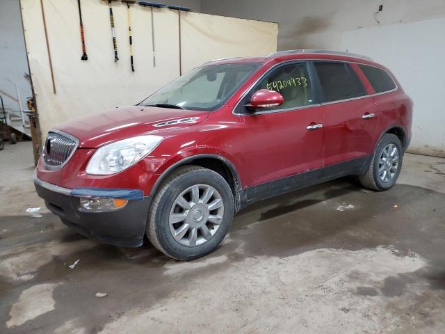 5GAKRCED2CJ363542 - 2012 BUICK ENCLAVE RED photo 1