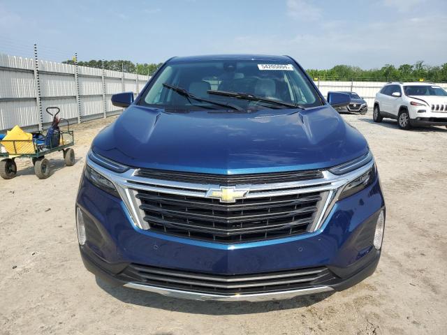 3GNAXKEV9NL212204 - 2022 CHEVROLET EQUINOX LT BLUE photo 5