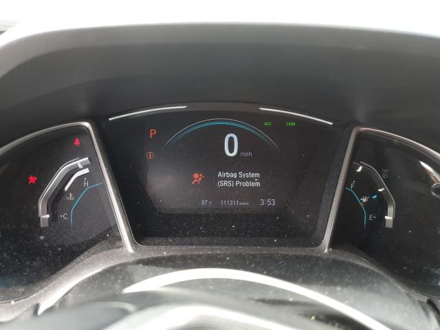 JHMFC1F70KX007566 - 2019 HONDA CIVIC EXL თეთრი ფოტო 9